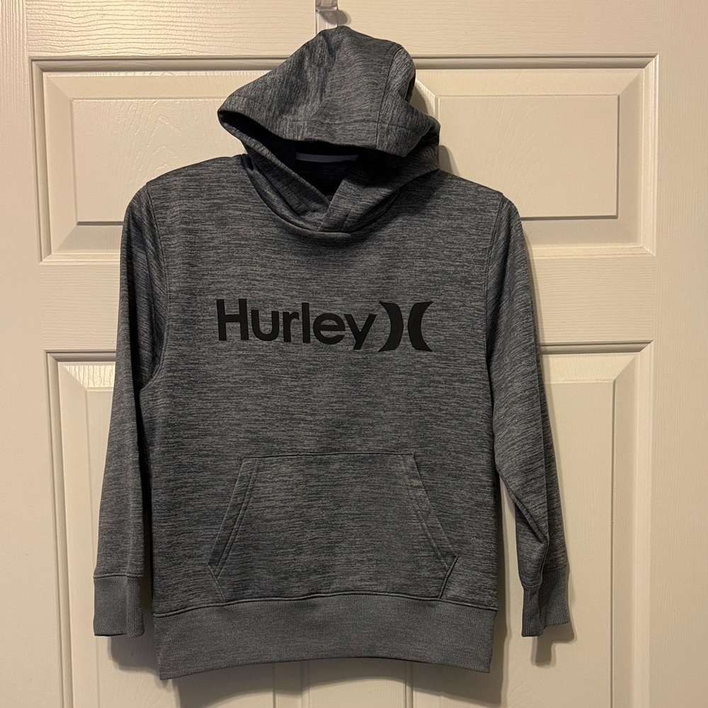 Hurley boys medium  Charcoal Hoodie